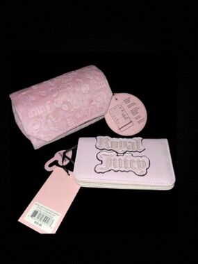 Juicy Couture Wallet & Cosmetic/Jewlery Case
